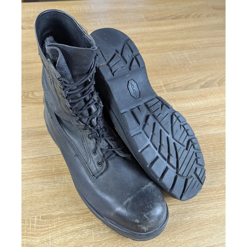 Belleville 360ST Boots Mens Size 14M Black Leather Steel Toe Made USA Military